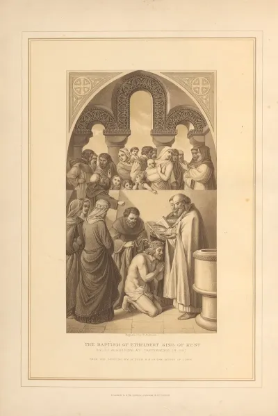 The Baptism Of Ethelbert King Of Kent W Dyce