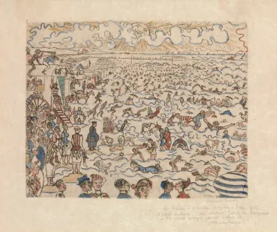 The Baths At Ostende