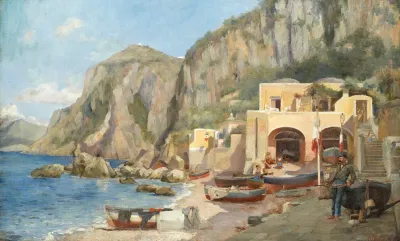 The Beach At Capri