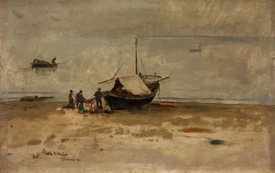 The Beach At Porto Danzio