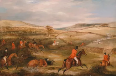 The Berkeley Hunt 1842 The Chase