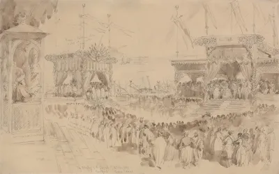 The Blessing Of The Suez Canal November 16 1869