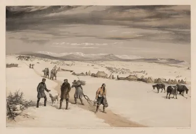 The Camp Of The Second Division Looking East January 1855