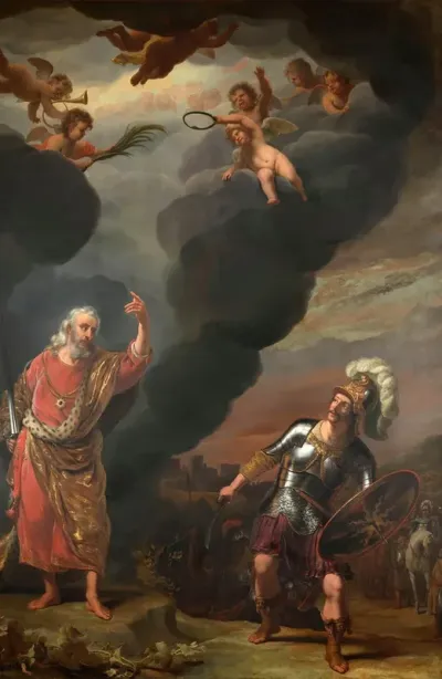 The Captain Of Gods Army Appearing To Joshua