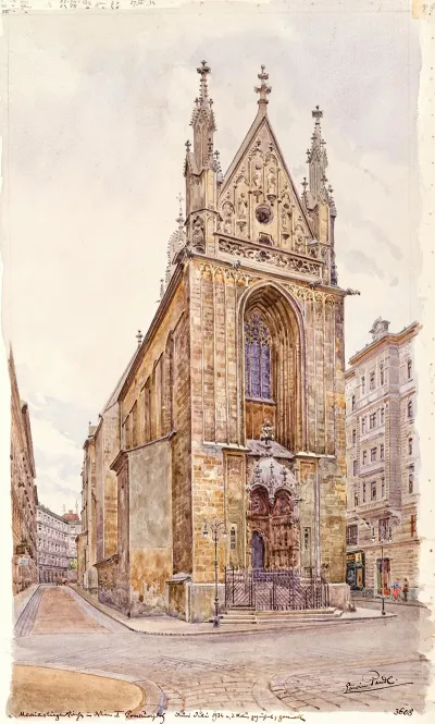 The Church Maria Am Gestade In Vienna