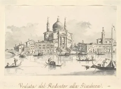 The Church Of The Redentore From The Giudecca Canal