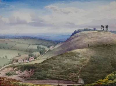 The Cofton Road From The Gravel Pit