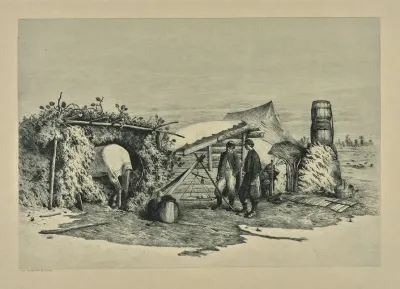 The Commissarys Quarters In Winter Camp 2