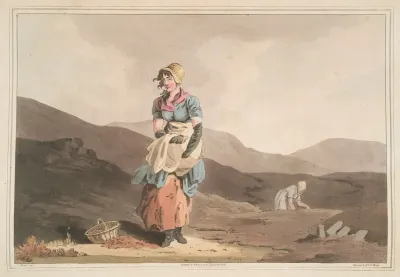 The Cranberry Girl Plate 13