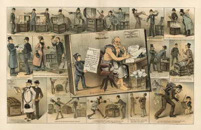 The Custom House Code Of Morals Under Our Beautiful Tariff System