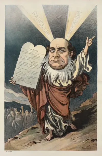 The Democratic Moses And His Selfmade Commandments