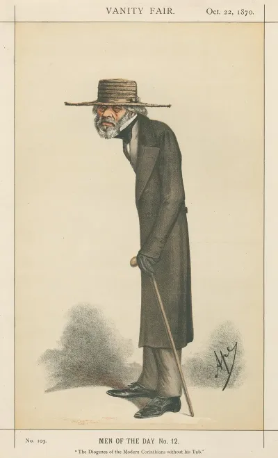 The Diogenes Of The Modern Corinthians Without His Tub Thomas Carlyle