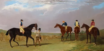 The Doncaster Gold Cup 1825 Lottery Longwaist Cedric And Figaro