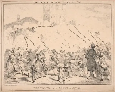 The Dreadful Riots Of November 1830 The Tower In A State Of Siege