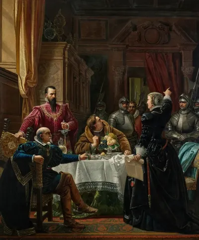 The Duke Of Alba At Rudolstadt Castle