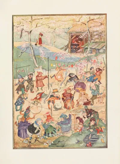 The Dwarfs Feast
