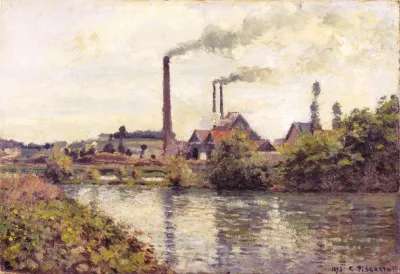 The Factory At Pontoise