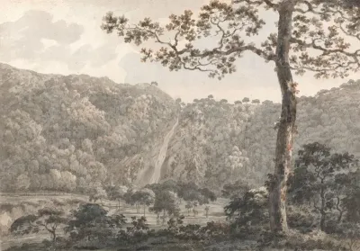 The Falls At Powerscourt Co Wicklow Ireland
