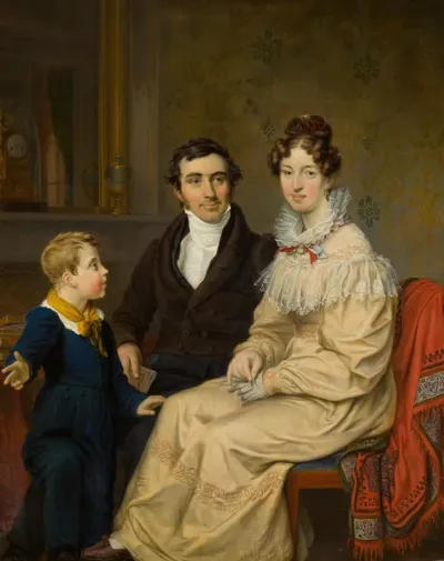 The Family Of Prof Cornelis Anne Den Tex