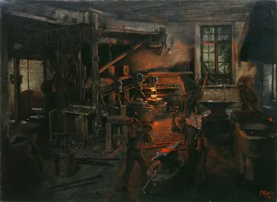 The Fauler Hammer Mill In Falkensteig