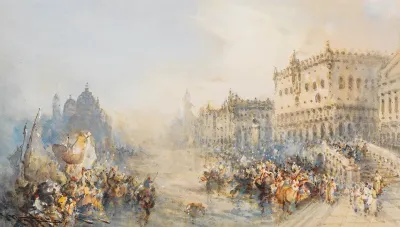 The Fiesta San Marco In Venice