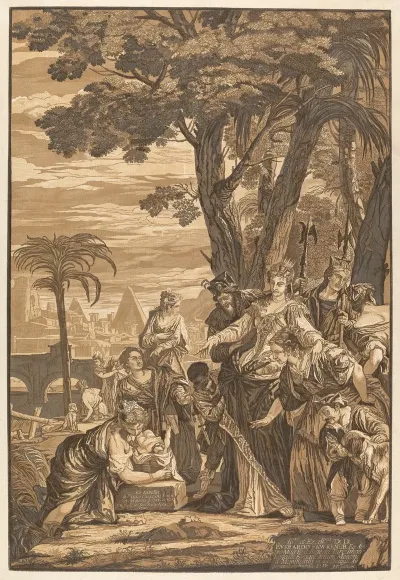 The Finding Of Moses After Paola Veronese