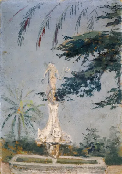 The Fountain Of Neptune In Sevilla