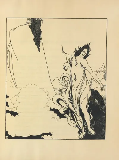 The Fourth Tableau Of The Rhinegold Being The Cover Design For No 6 Of The Savoy