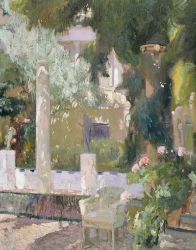 The Gardens At The Sorolla Family House