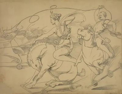 The Goddess Of Hunting At The Request Of Pallas Columbia Accustoms Teddysses To The Perils Of The Chase