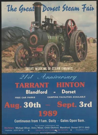 The Great Dorset Steam Fair Great Working Of Steam Engines
