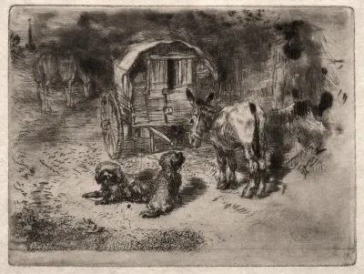 The Guardians Of The House Or The Friends Of The Saltimbanque