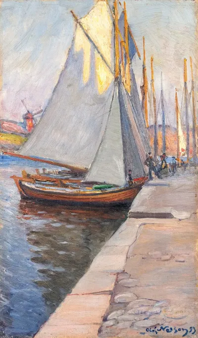 The Harbour At Marstrand