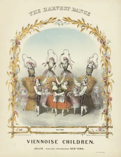 The Harvest Dance Of The Viennoise Children