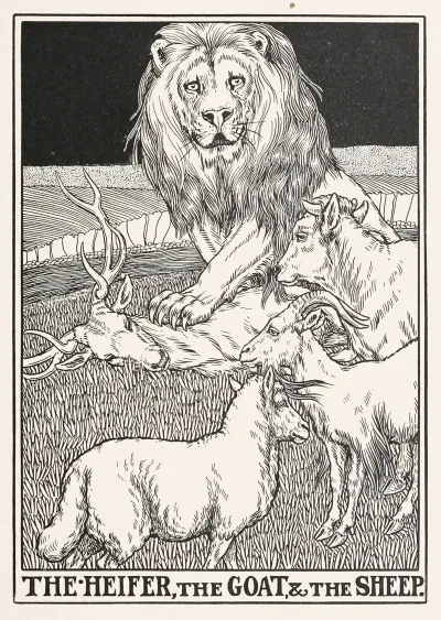 The Heifer The Goat And The Sheep