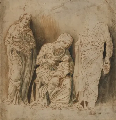 The Holy Family With Saint Elizabeth And The Infant John The Baptist 2