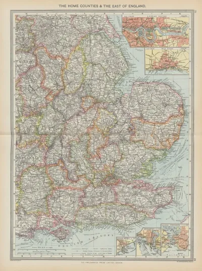 The Home Counties And The East Of England
