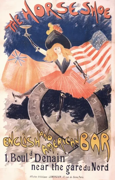 The Horseshoe English And American Bar 1 Bould Denain Near The Gare Du Nord