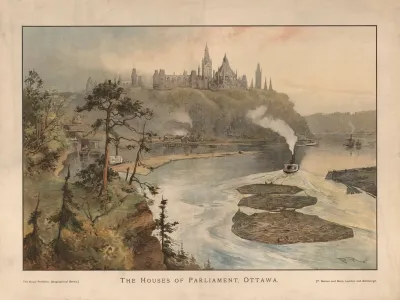 The Houses Of Parliament Ottawa