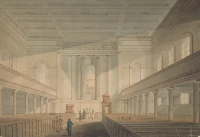 The Interior Of St Pancras Church