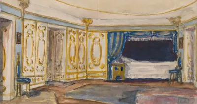 The Interior Of The Aristocratic Residence