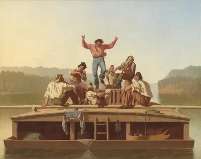The Jolly Flatboatmen