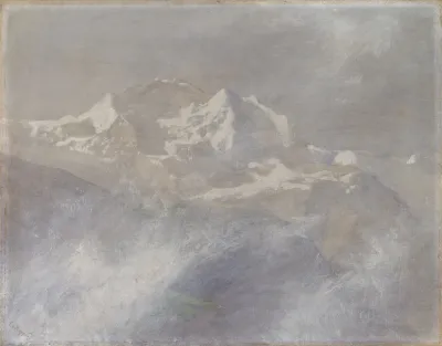 The Jungfrau In The Fog