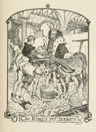 The Kings Pet Donkey