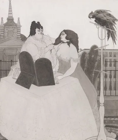 The Lady At The Dressing Table