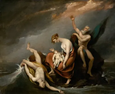 The Last Family Who Perished In The Deluge Genesis 74 24