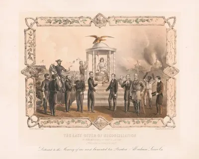 The Last Offer Of Reconciliation In Remembrance Of President Abraham Lincoln The Door Is Open For All