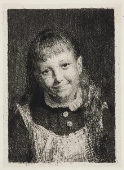 The Laughing Girl Portrait Of Ida Alma Bloch