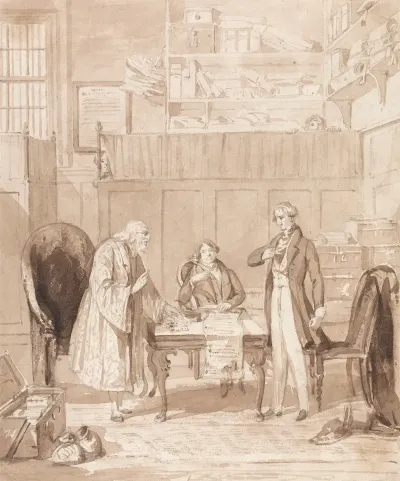 The Life Of A Nobleman Scene The Sixth The Usurer