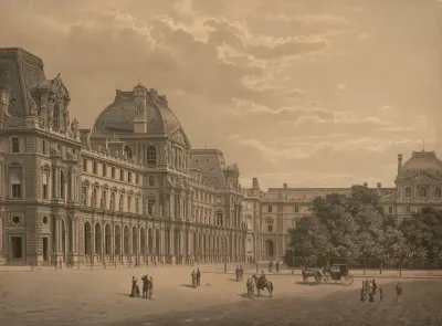 The Louvre In Paris